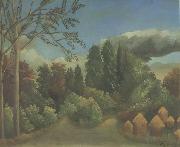 The Haystacks Henri Rousseau